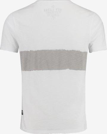 T-Shirt 'MT EARTH' Key Largo en blanc