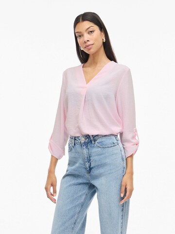 VILA Bluse 'VIJosa' i pink: forside
