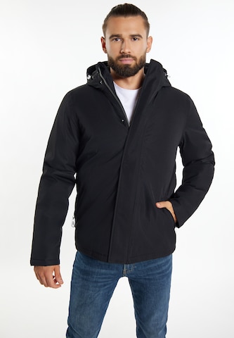 DreiMaster Maritim Weatherproof jacket 'Arctic' in Black: front