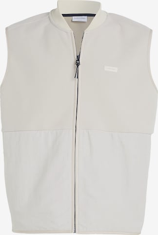 Calvin Klein Bodywarmer in Wit: voorkant