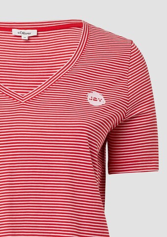 T-shirt s.Oliver en rouge