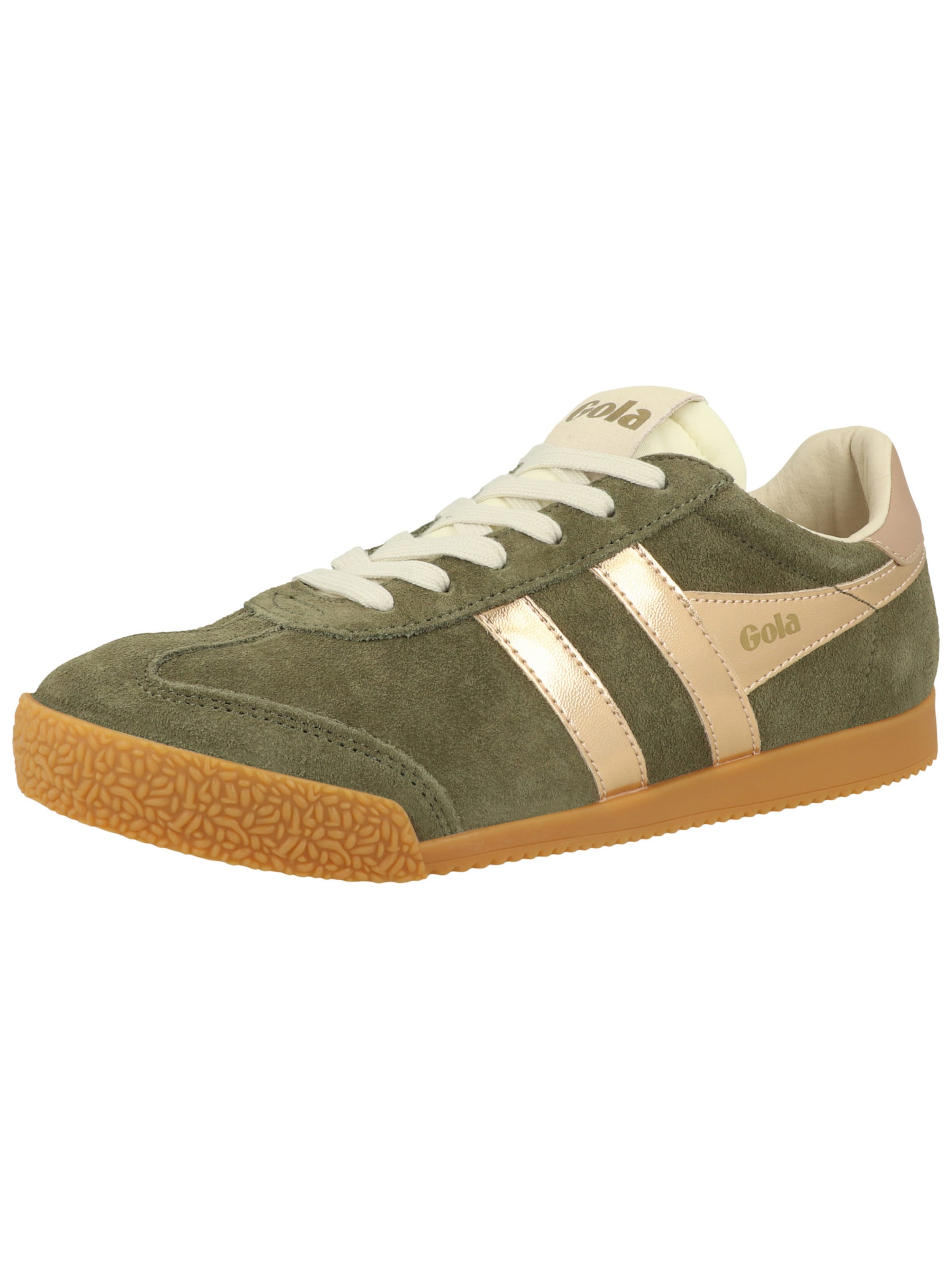 Gola Platform trainers 'Elan Glitz' in Green: front