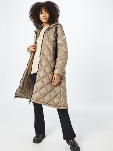 No. 1 Como Between-seasons coat 'VALERIA' in Brown