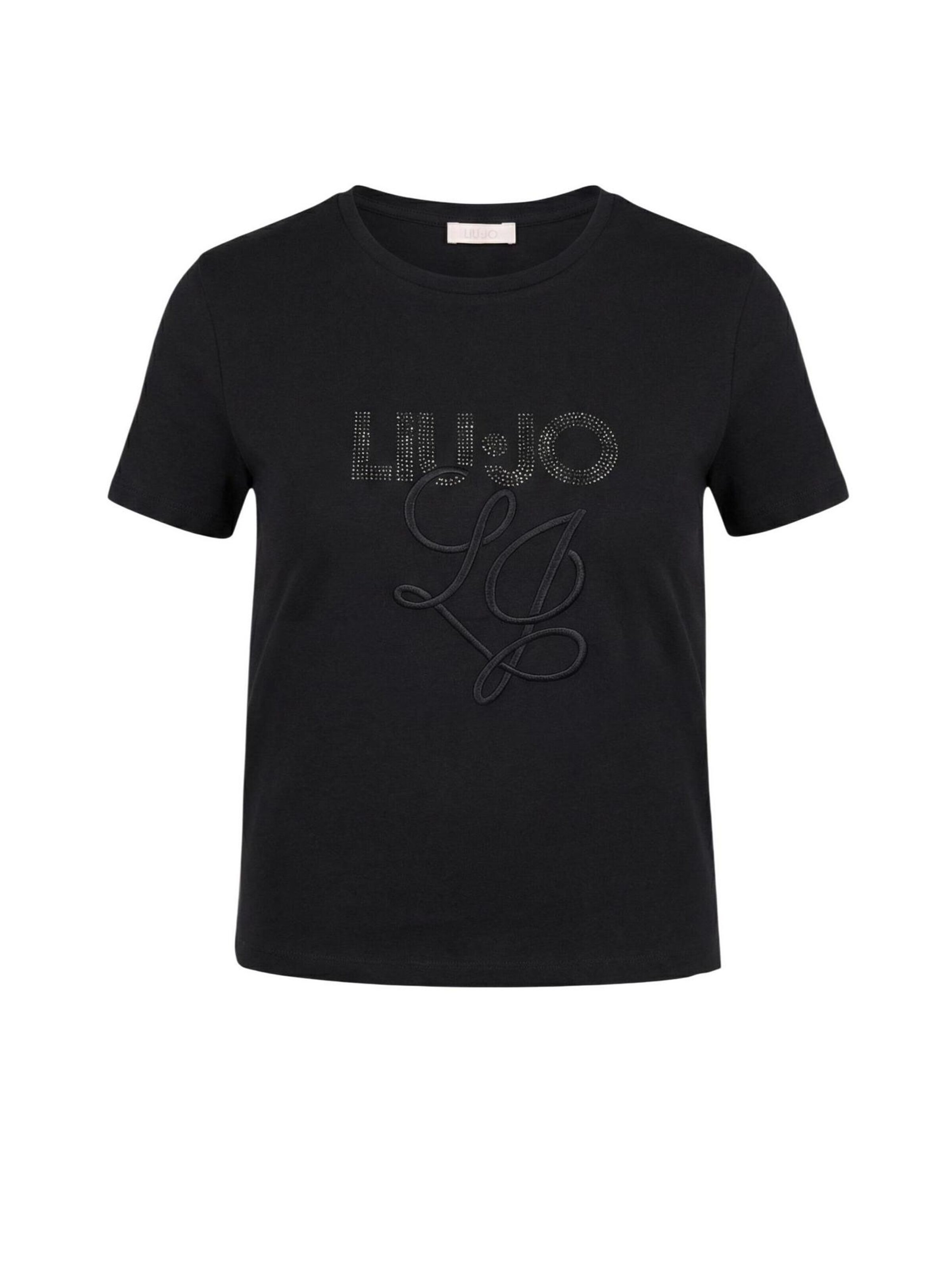 Top 'ECS MODA WA6238 JS923' di Liu Jo in nero: frontale