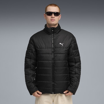 PUMA Sportjas 'Essentials' in Zwart: voorkant