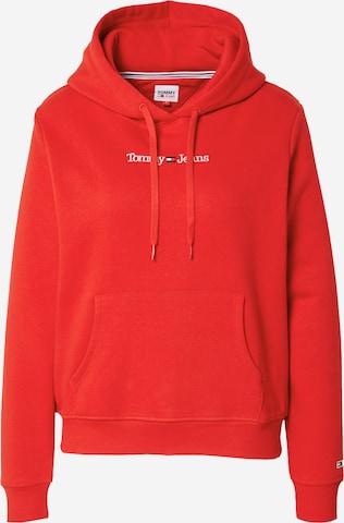 TOMMY HILFIGER - Sweatshirt 'SERIF' em vermelho: frente
