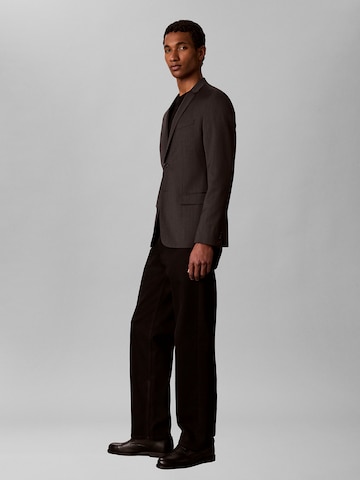 Calvin Klein Regular fit Colbert in Grijs