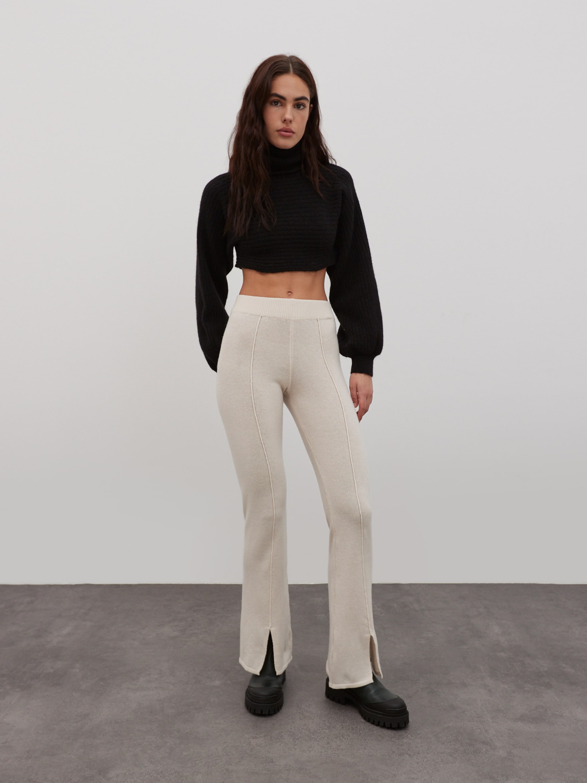 EDITED Producten Broek 'Lynn' Wit