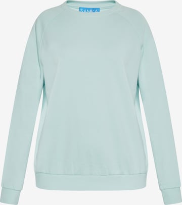 Sweat-shirt SANIKA en vert : devant