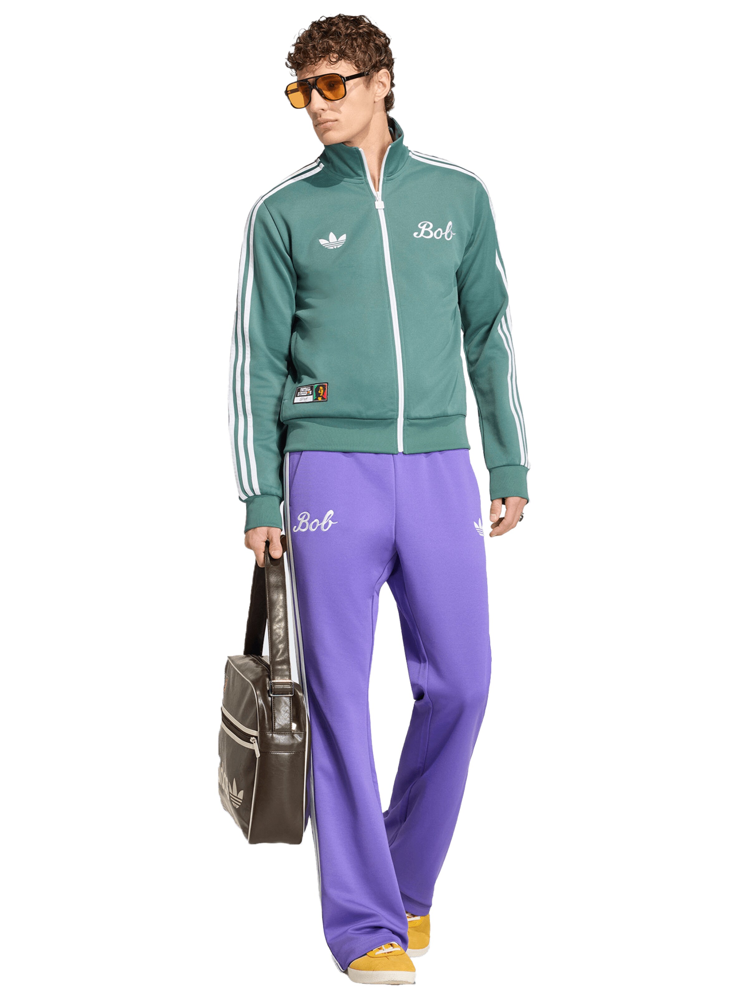 Giacca di felpa di ADIDAS ORIGINALS in verde