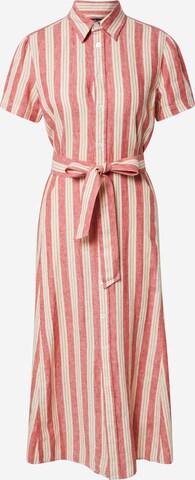 Polo Ralph Lauren Shirt Dress in Pink: front