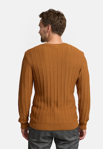 Pull-over 'JFTruman' JEFF en marron