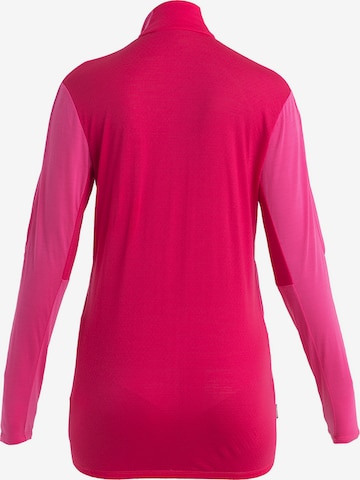 ICEBREAKER Sportsweatjacke 'ZoneKnit' in Pink