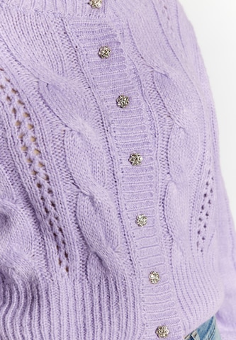 Cardigan 'Keepsudry' MYMO en violet