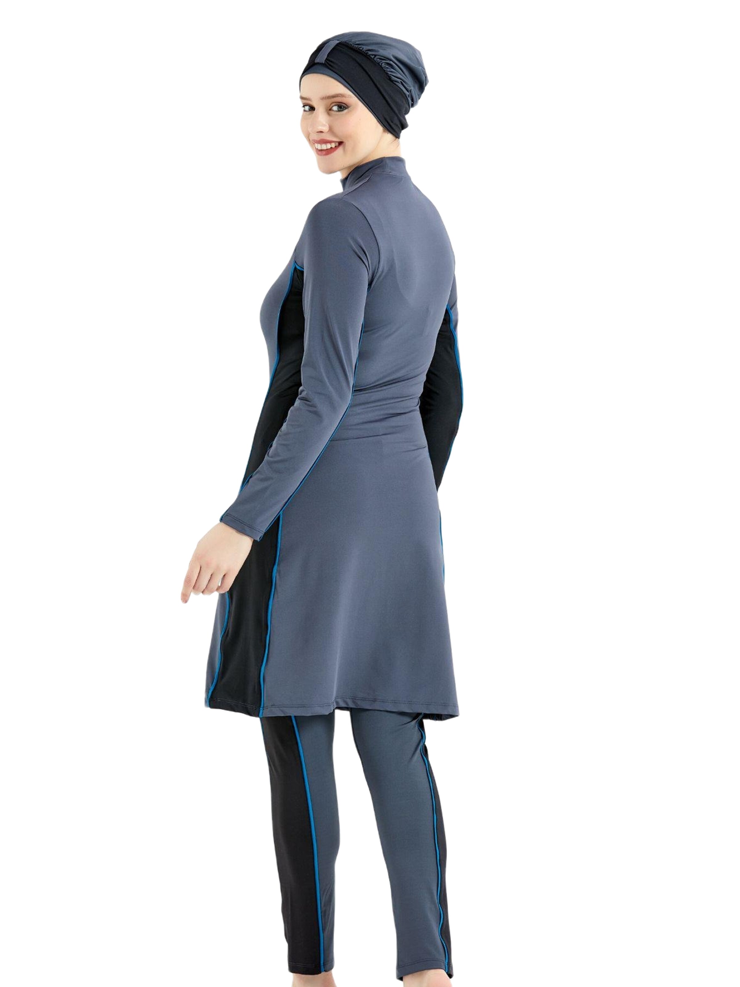 C&City Badpakjurk in Blauw