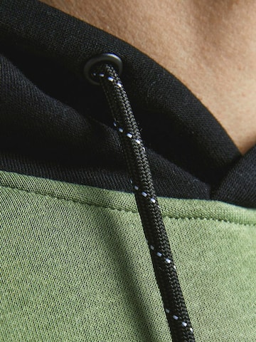 JACK & JONES Sweatshirt 'JCOFly' i grön