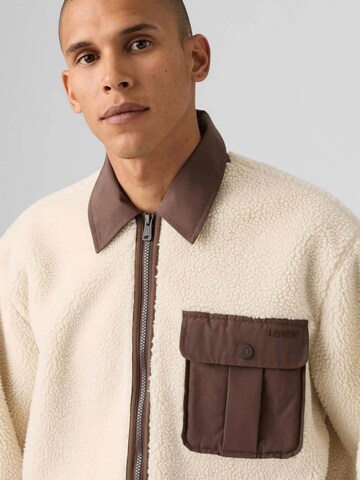 LEVI'S ® Fleece jacket in Beige