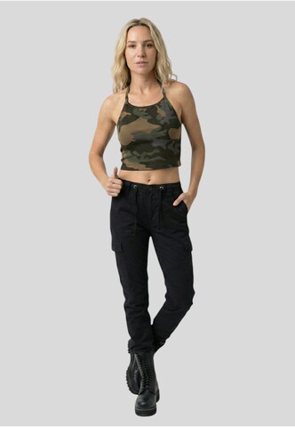 Brandit Top in Schwarz