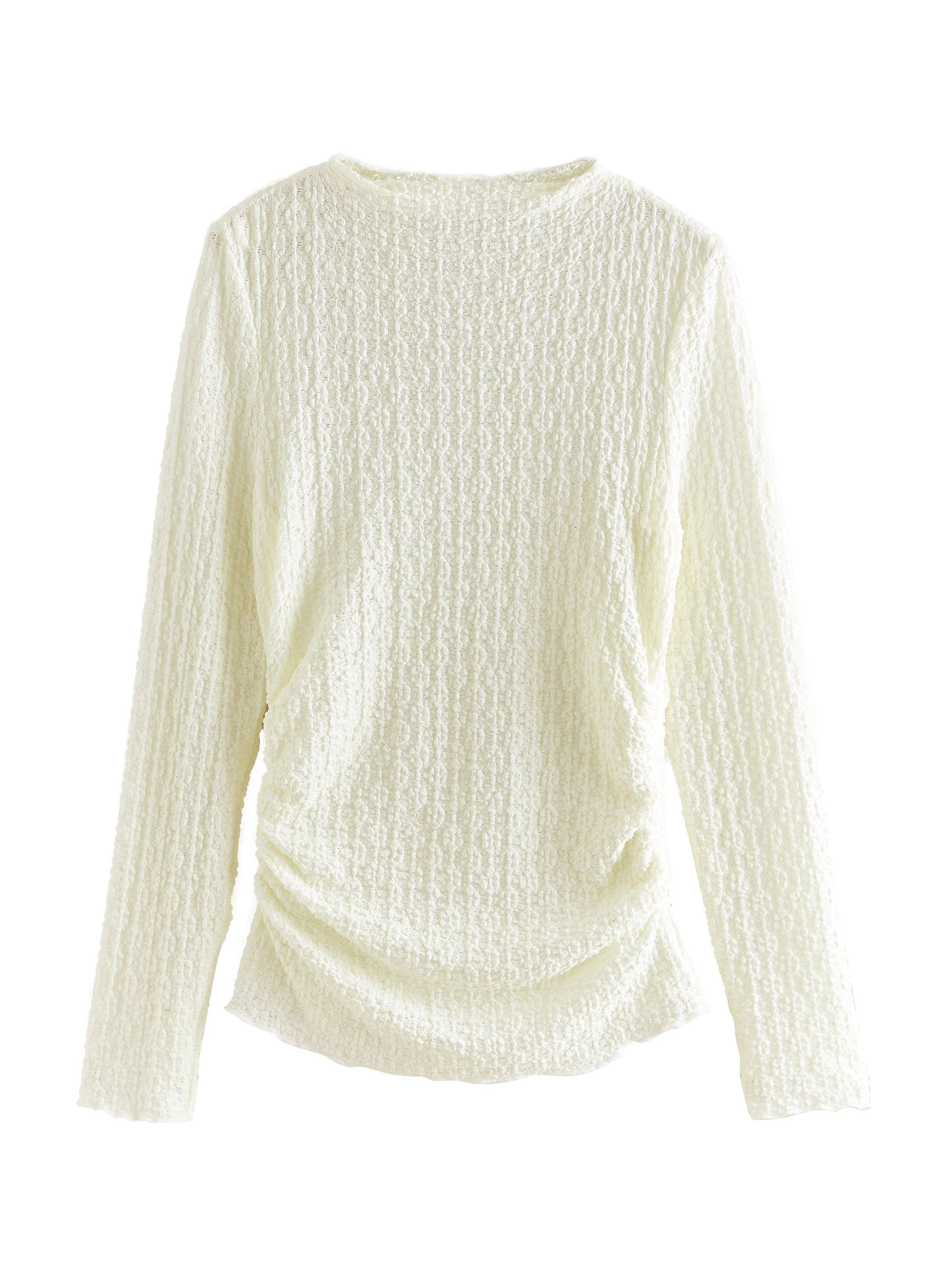 Next Tričko – béžová: přední strana