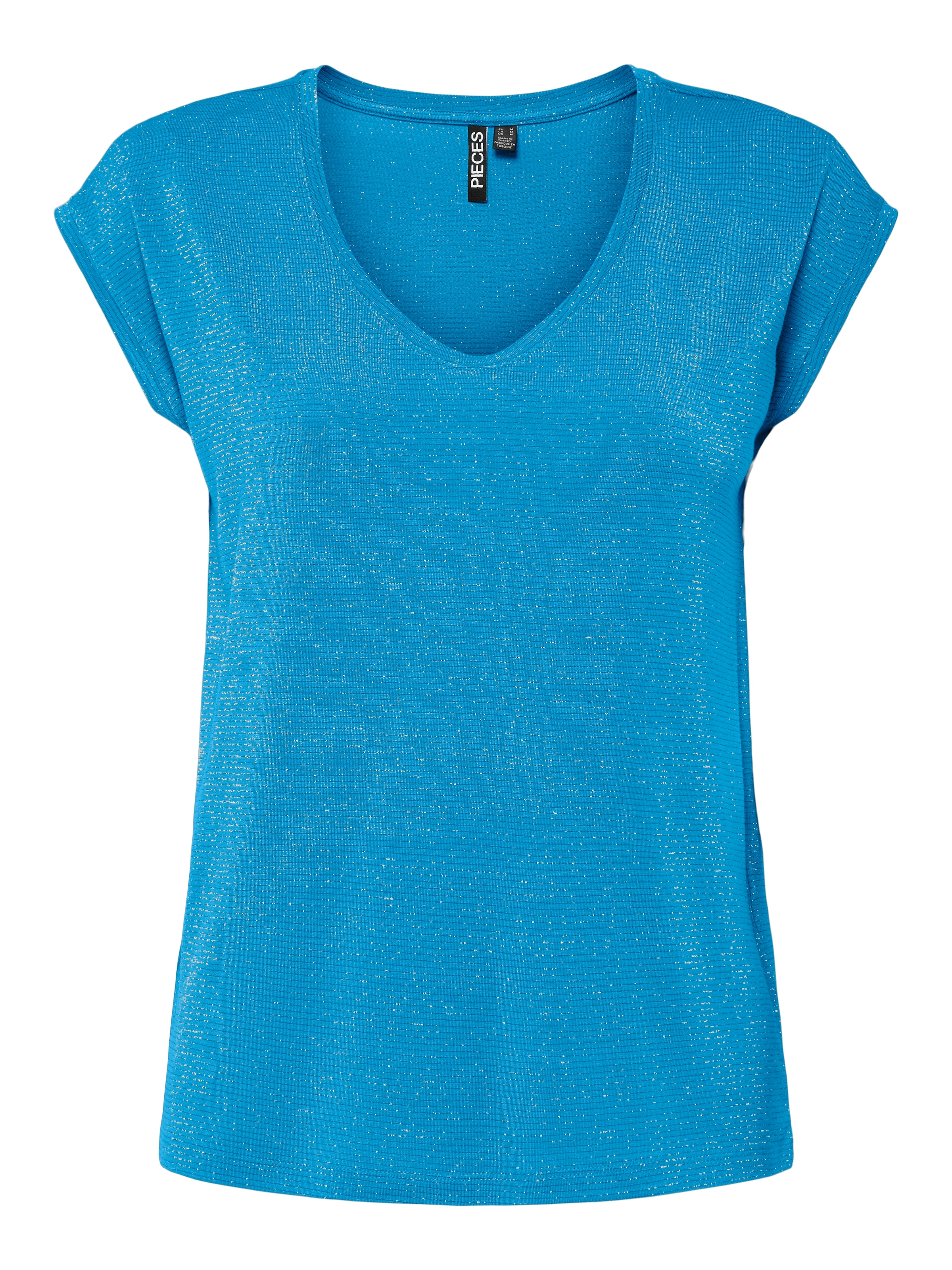 Maglietta 'PCBILLO' di PIECES in blu: frontale