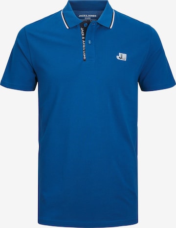 JACK & JONES Poloshirt 'Logan' in Blau: predná strana