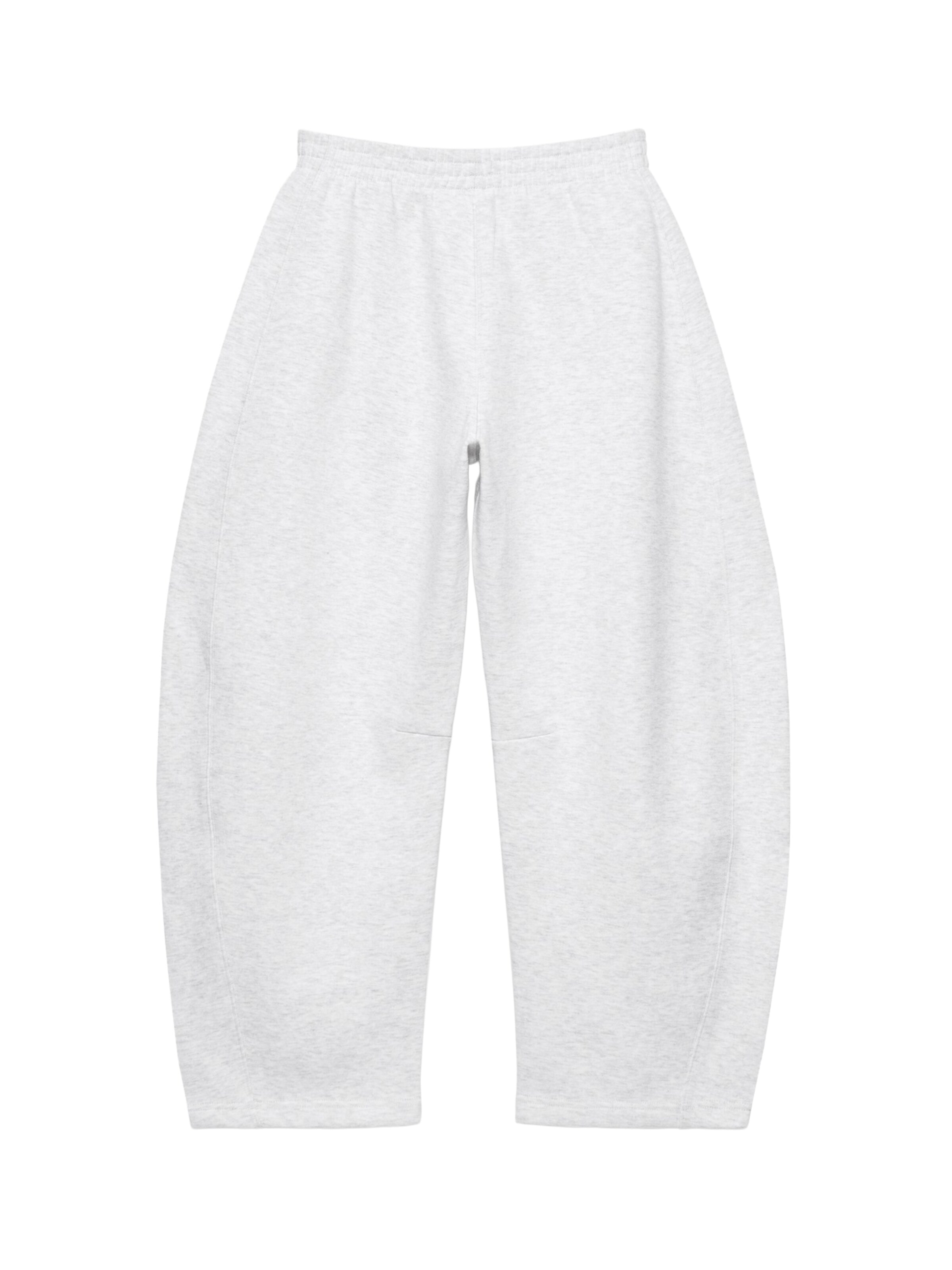 Pull&Bear Wide leg Broek in Grijs
