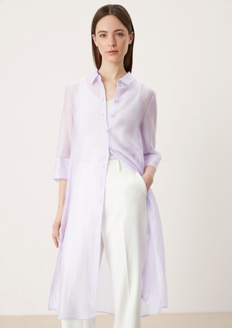 s.Oliver BLACK LABEL Tuniek in Lila: voorkant