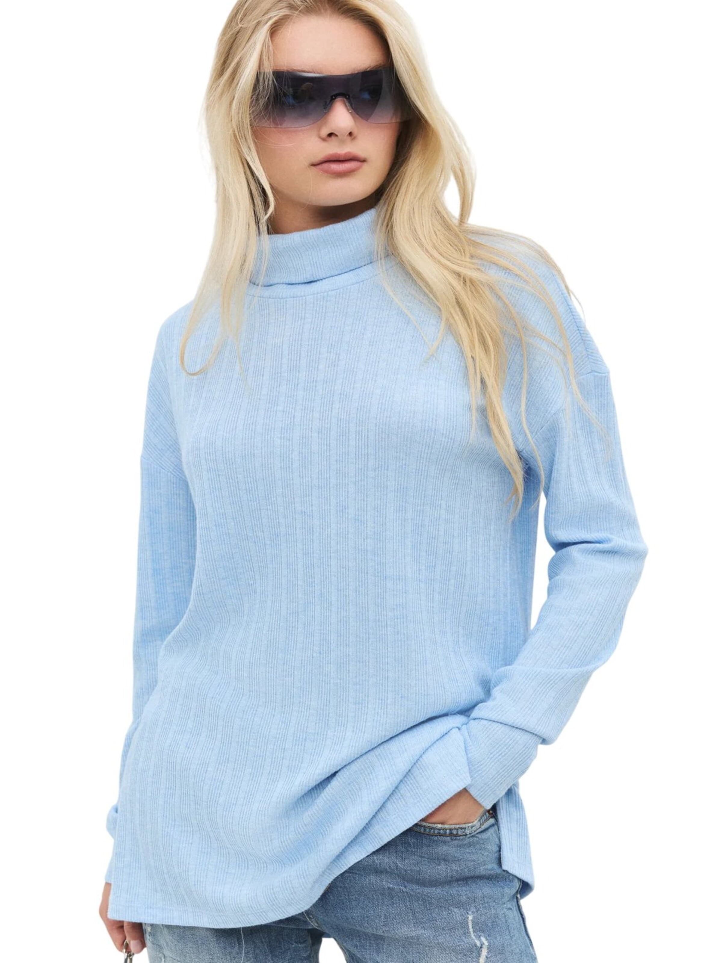 No Matter What Tunic in Blue
