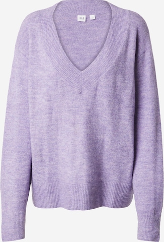 Pull-over GAP en violet : devant