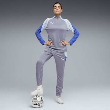 PUMA Slim fit Sports trousers 'Individual Blaze' in Grey