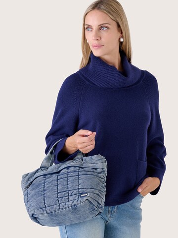 Camomilla Italia Schoudertas in Blauw: voorkant