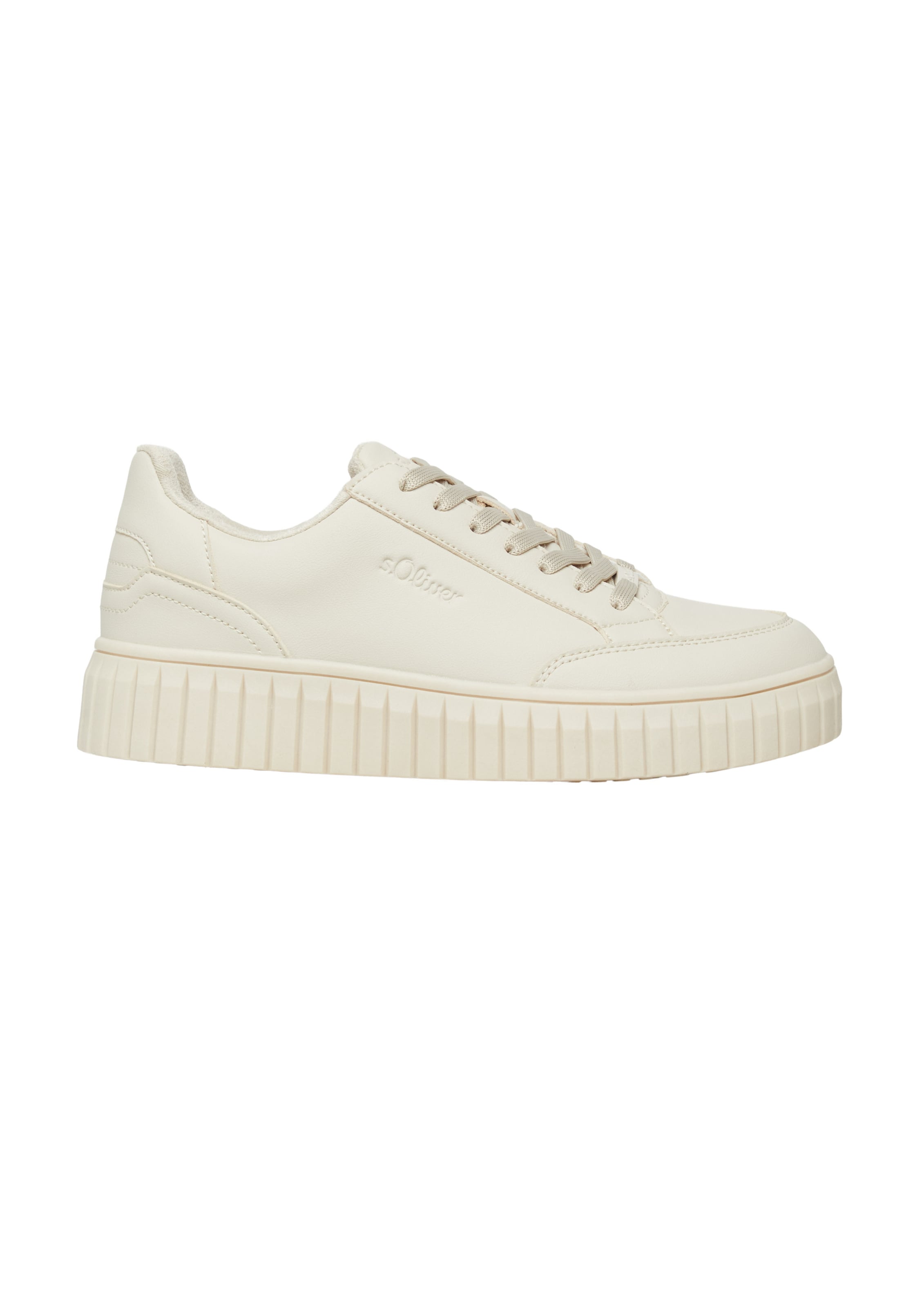s.Oliver Sneaker in Beige: Vorderseite