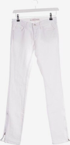 J Brand Jeans in 24 in White: front