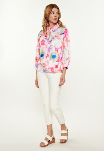 Usha Bluse in Mischfarben