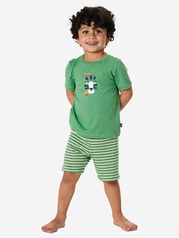 SCHIESSER Nachtkledij ' Kids Nightwear ' in Groen: voorkant