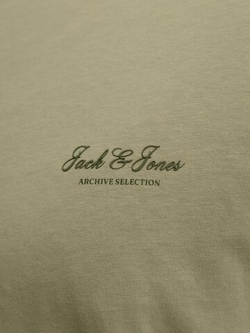 Jack & Jones Plus Tričko 'JJEARCHIVE' – zelená