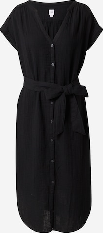 GAP Sukienka koszulowa w kolorze czarny: przód