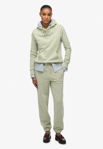 Superdry & Co Tapered Trousers 'Essential' in Green