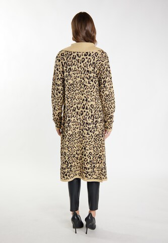 faina - Abrigo de punto 'Imane' en beige