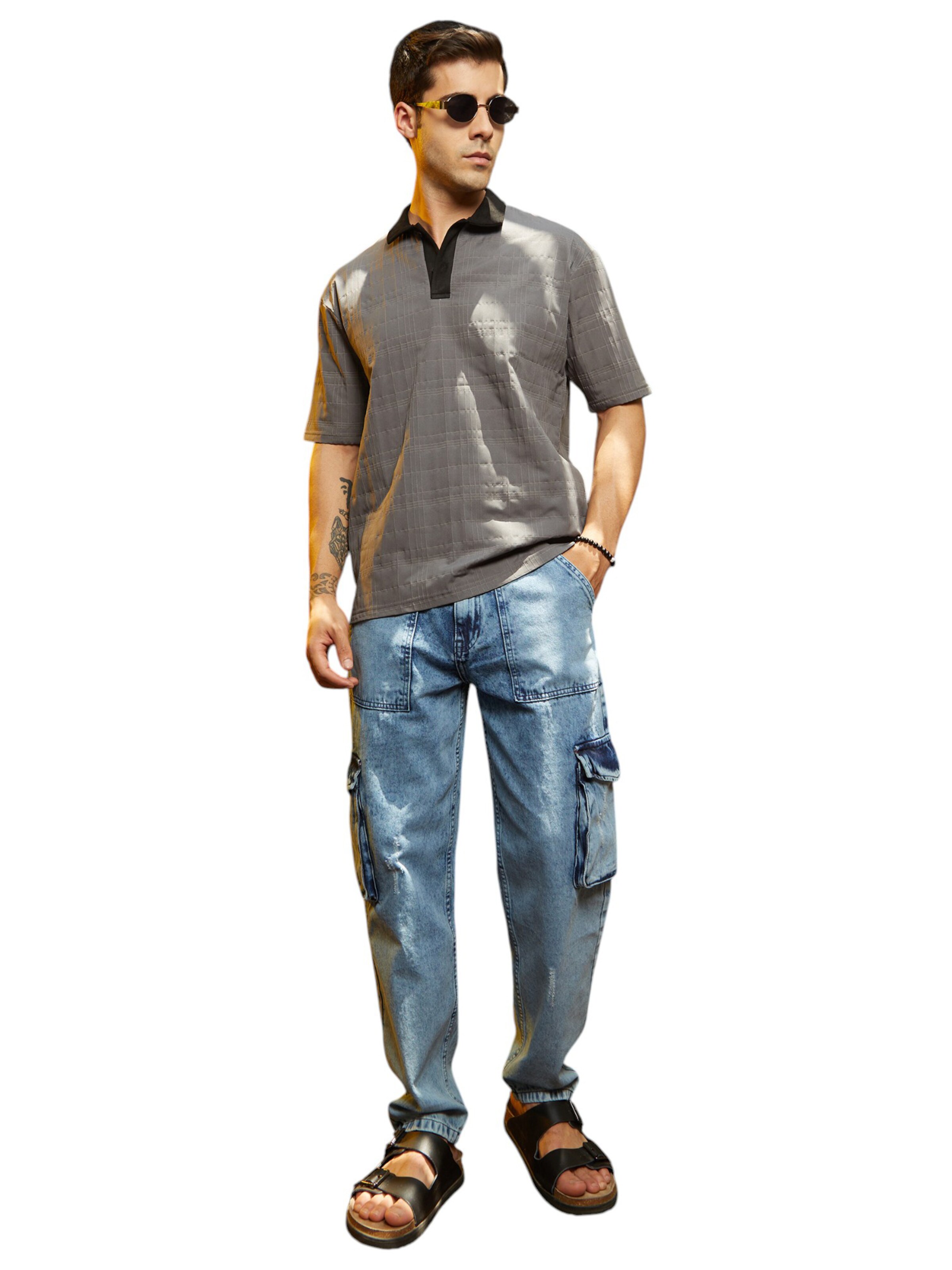 Campus Sutra Shirt in Mixed colors