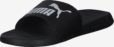 PUMA Strand-/badschoen 'Popcat 20' in de kleur Zwart / Wit, Productweergave