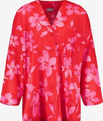 SAMOON Blouse in Rood: voorkant