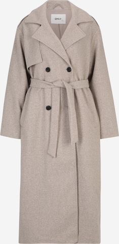 Manteau mi-saison 'NANCY' Only Tall en gris : devant