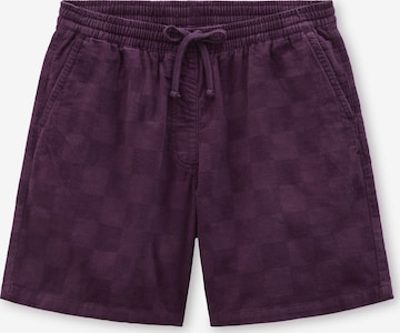 Regular Pantalon VANS en violet : devant