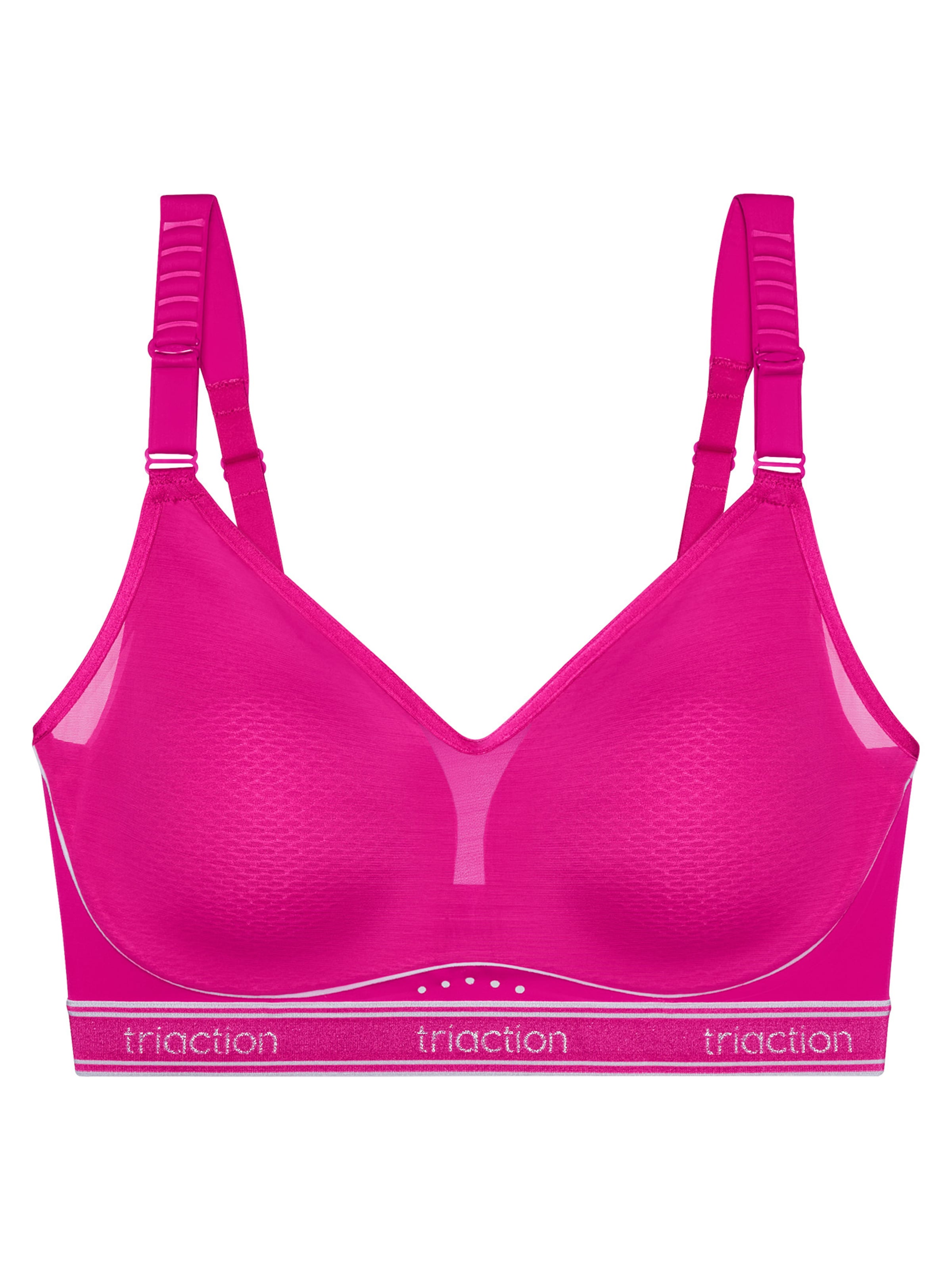 Triumph Triaction Bra 'Cardio Breeze' in Pink: front