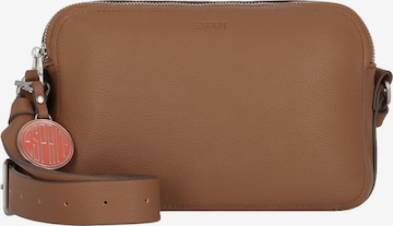 ESPRIT Crossbody Bag in Brown: front