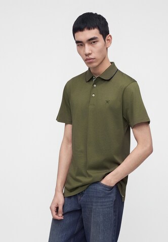 Hackett London Majica | zelena barva: sprednja stran