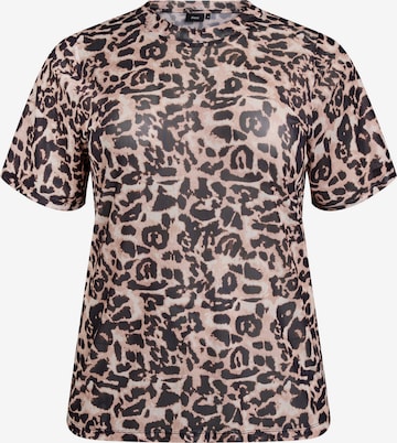 ZizziBluza 'EULLA' - smeđa boja: prednji dio