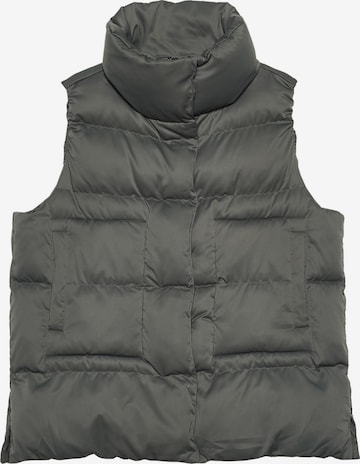 Someday Bodywarmer 'Veeluna' in Groen: voorkant