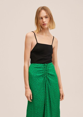 MANGO Skirt 'Leo' in Green